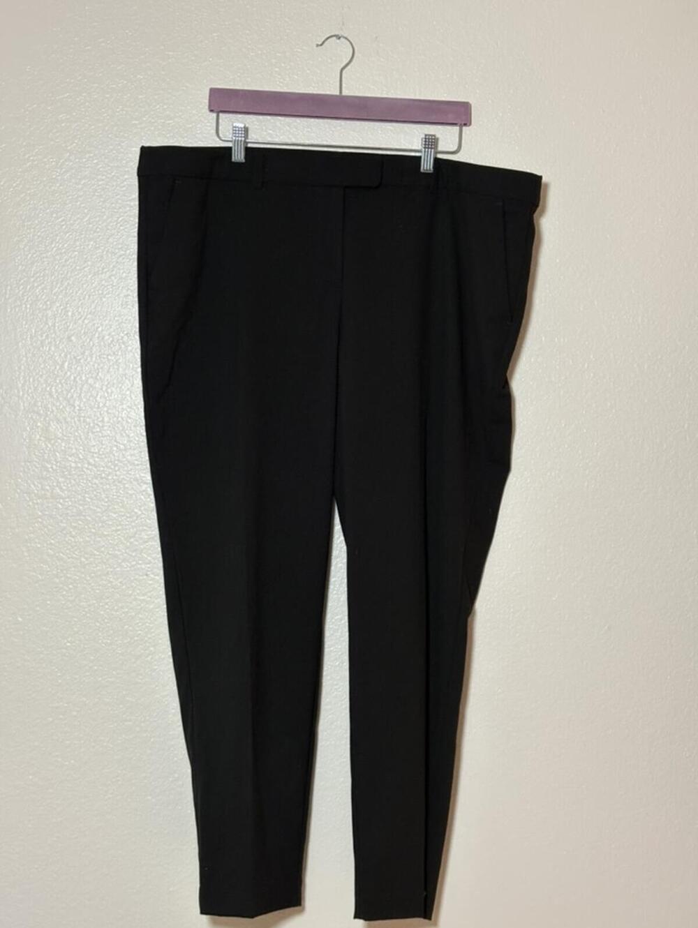 The Limited Slim Ankle Trousers Size 18W Plus Black